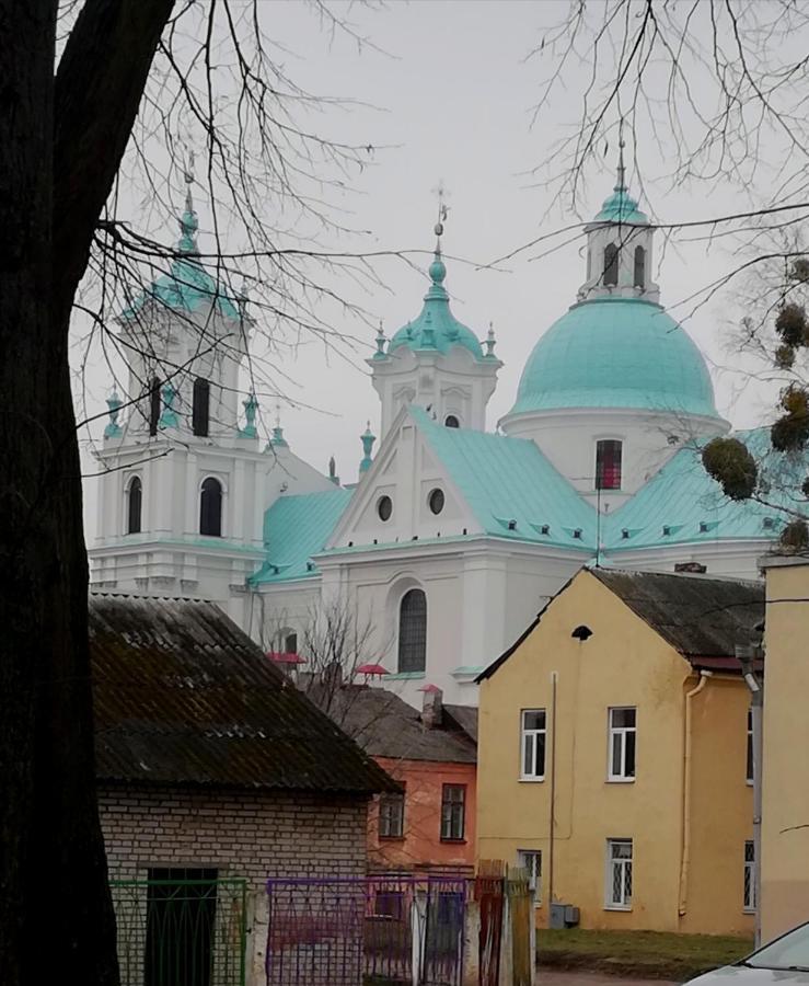 Ferienwohnung Vydatny Adpachynak Hrodna Exterior foto